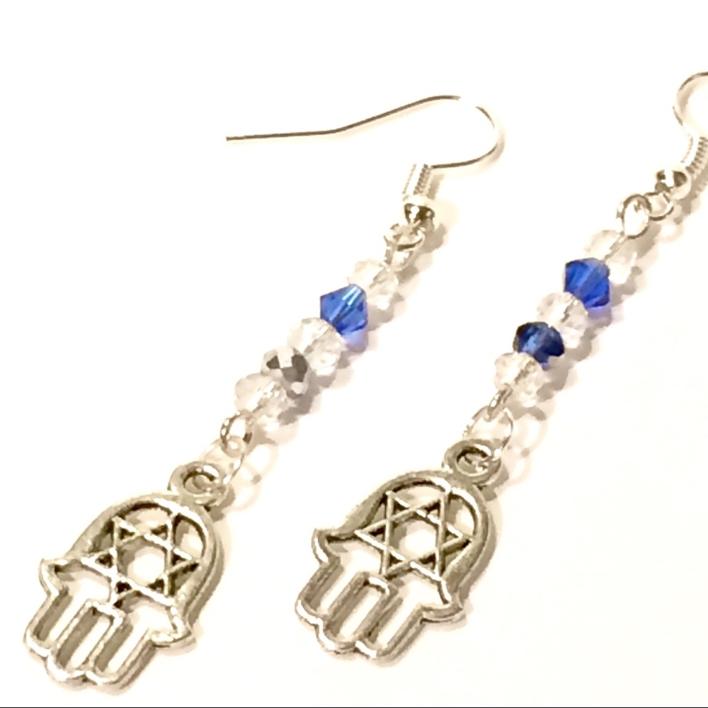 Hamsa Hand Earrings